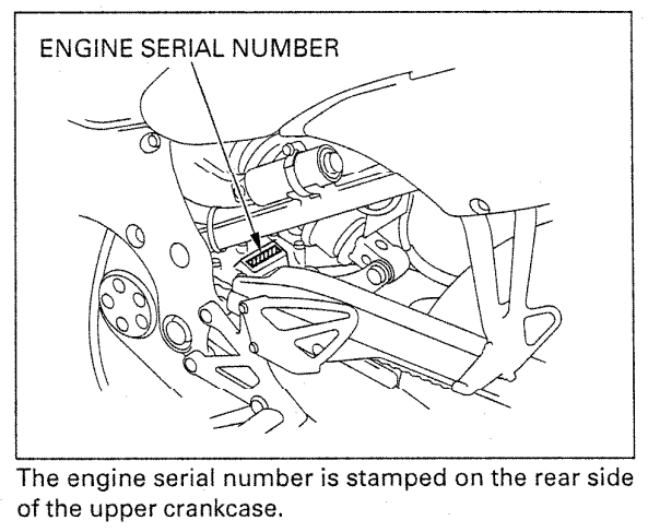 Engine Serial Number