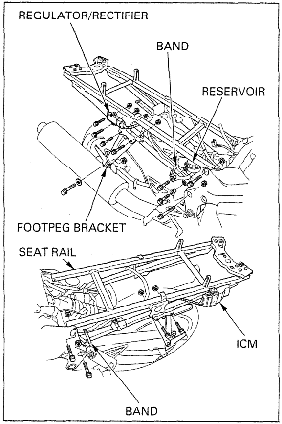 Rear Fender/Seat Rail